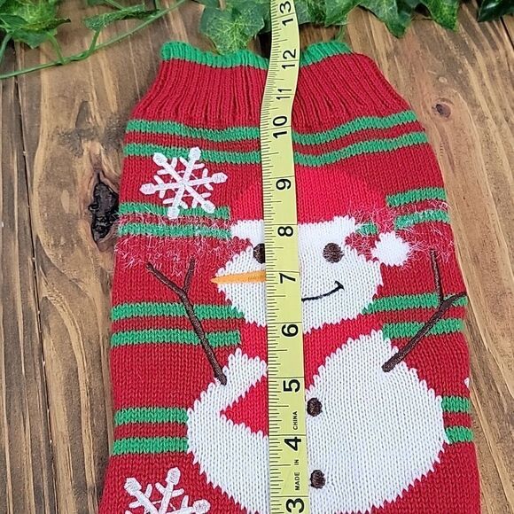 Christmas Snowman Sweater for your Pet. Size Small. NWT - Picture 4 of 5